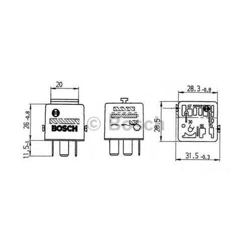 Реле Bosch 0332019456 в Татнефть