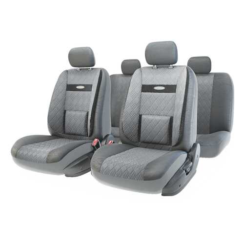 Комплект чехлов на сиденья Autoprofi Comfort 3D COM-1105GP D.GY/D.GY (M) в Татнефть