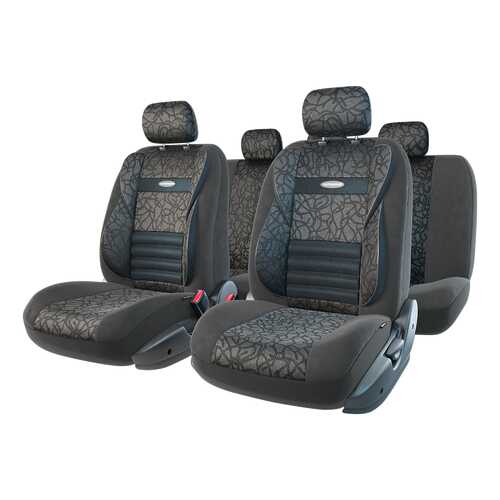 Комплект чехлов на сиденья Autoprofi Comfort Combo CMB-1105 ANTHRACITE (M) в Татнефть