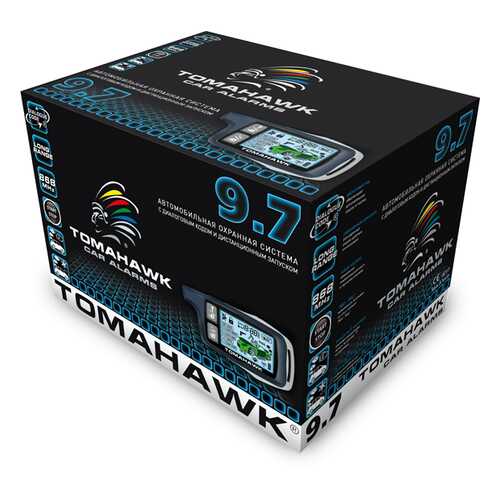 Автосигнализация TOMAHAWK 9.7 с автозапуском в Татнефть