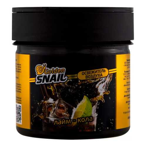 Ароматизатор Банка Лайм-Кола Gs 6008 GOLDEN SNAIL арт. GS6008 в Татнефть