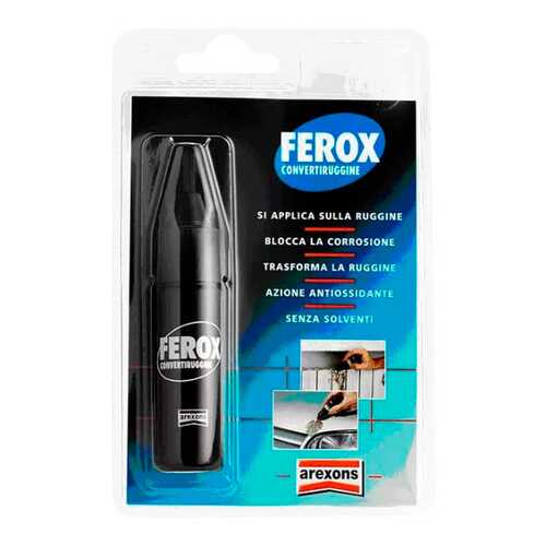 Преобразователь ржавчины в грунт AREXONS Ferox. с кисточкой . 15 мл. в Татнефть