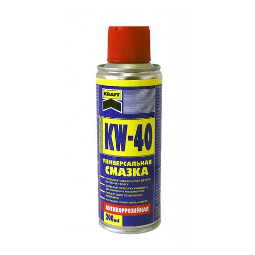 Смазка универсальная KRAFT KW-40 200 мл в Татнефть