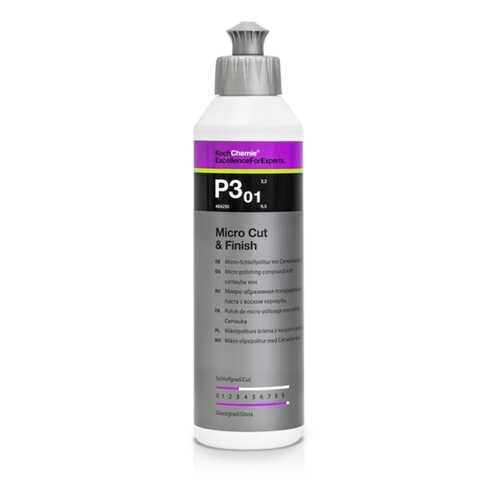 Антиголограммная абразивная паста Koch Chemie MICRO CUT & FINISH P3.01 (250 мл) 404250 в Татнефть