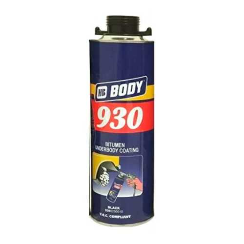 Антикор черный под пистолет 1кг BODY 930 9300200010 в Татнефть