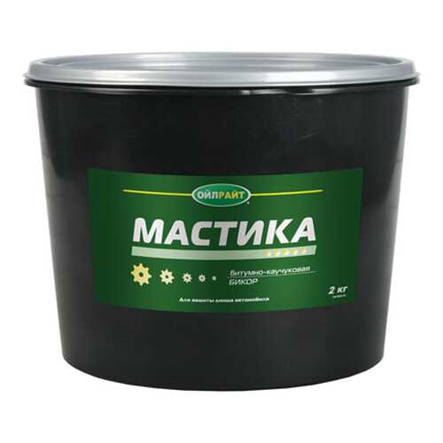 Мастика битумно-каучуковая OIL RIGHT 2 кг в Татнефть