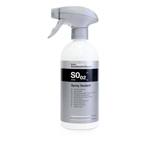 Водоотталкивающий полироль-спрей Koch Chemie для ЛКП Spray Sealant S0.02 500мл 427500 в Татнефть