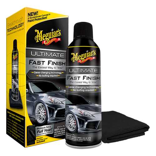 Защитное покрытие Ultimate Fast Finish (аэрозоль) 241 г + салфетка G18309 в Татнефть