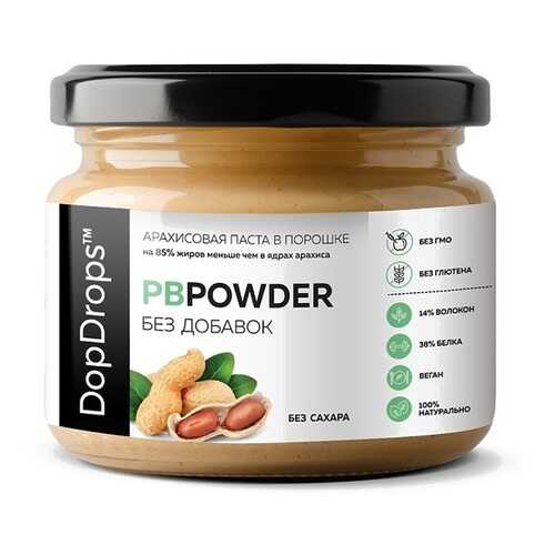 Паста Арахисовая в порошке DopDrops PBPowder высокобелковая 120 г в Татнефть