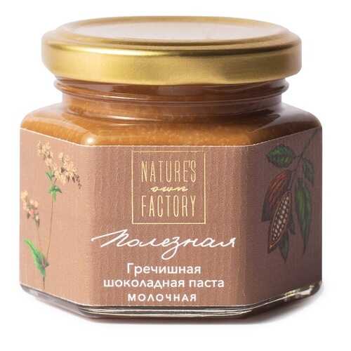 Паста Гречишная шоколадно-ореховая молочная Natures Own Factory 120 г Россия в Татнефть