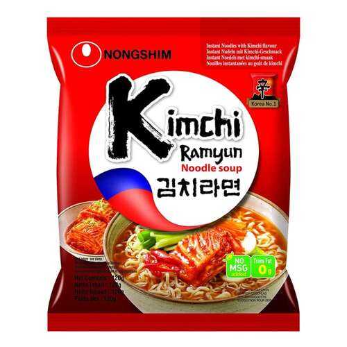 Лапша быстрого приготовления Кимчи Рамен Nongshim 120 г в Татнефть