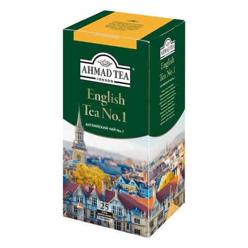 Чай черный Ahmad Tea english tea №1 с бергамотом 25 пакетиков в Татнефть