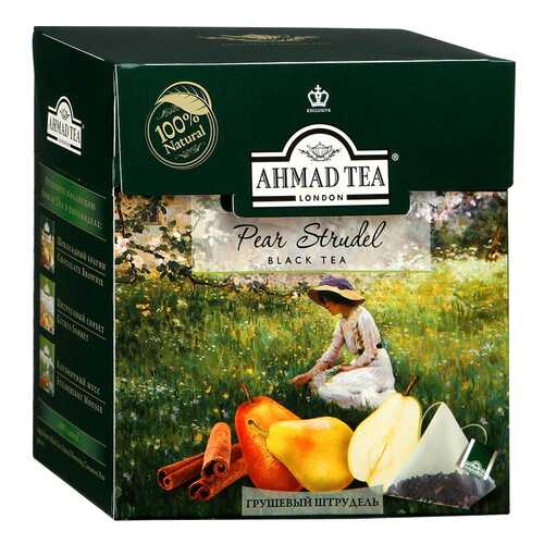 Чай черный Ahmad Tea грушевой штрудель 20 пакетиков в Татнефть