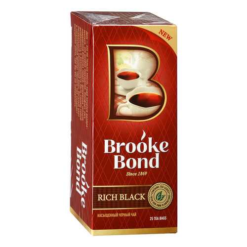 Чай черный Brook Bond насыщенный 25 пакетиков в Татнефть