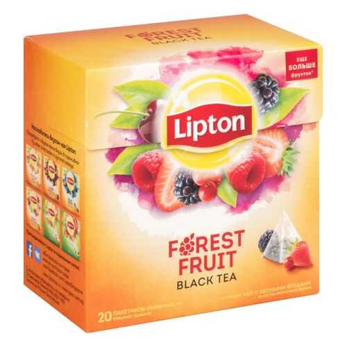 Чай черный Lipton forest fruit 20 пакетиков в Татнефть