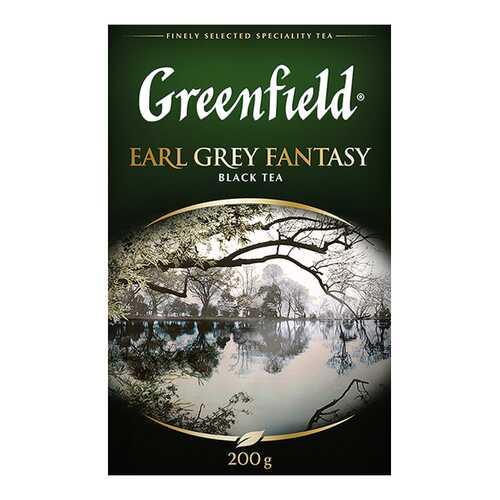 Чай черный листовой Greenfield Earl Grey Fantasy 200 г в Татнефть