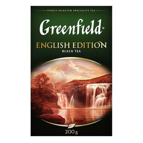 Чай черный листовой Greenfield English Edition 200 г в Татнефть