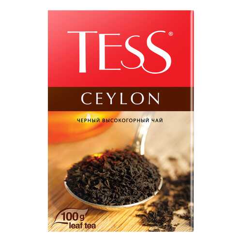 Чай черный листовой Tess Ceylon 100 г в Татнефть