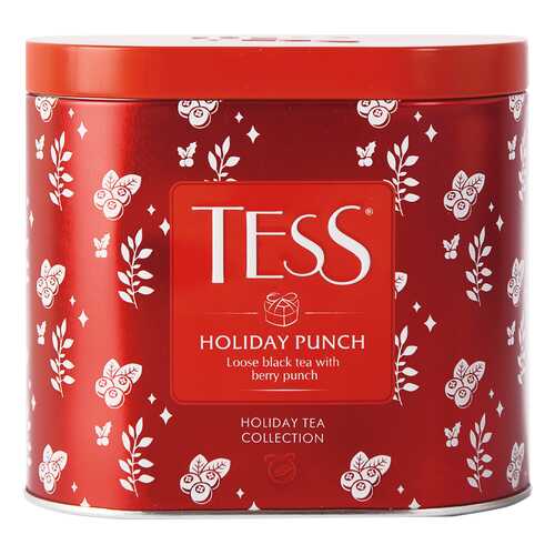 Чай черный листовой Tess Holiday Punch 100 г в Татнефть