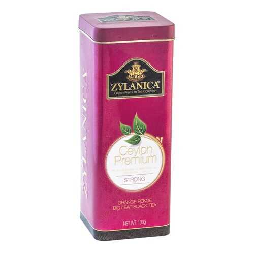 Чай черный листовой Zylanica batik design strong 100 г в Татнефть