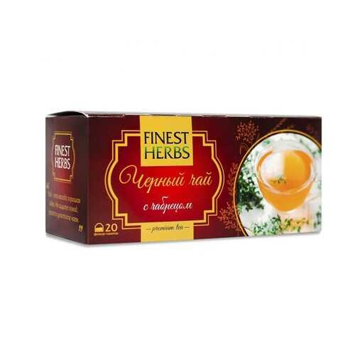 Чай Finest Herbs Чёрный чай с чабрецом, 30 гр в Татнефть
