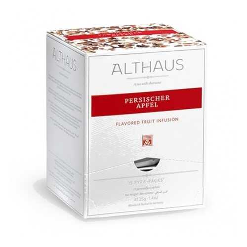 Чай фруктовый Althaus Persischer Apfel в пирамидках 15*2.75 г в Татнефть