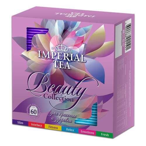 Чай Imperial Tea Beauty collection ассорти 60 пакетиков в Татнефть