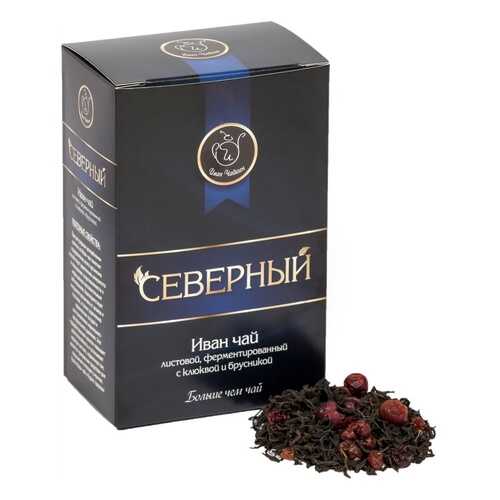 Чай Иван Чайкин Северный. Иван-чай с ягодами клюквы и брусники, крупнолистовой, 50 гр в Татнефть