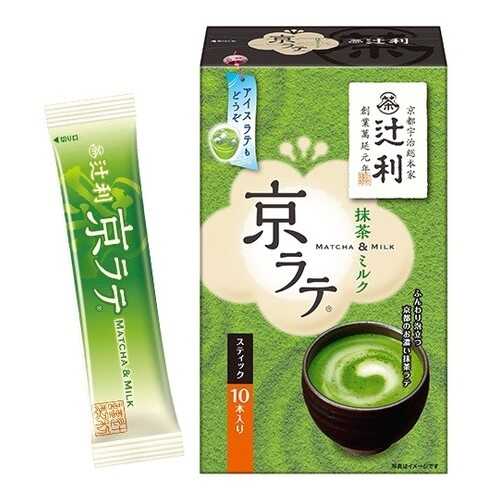 Чай матча Tsujiri латте в стиках 10 штук 140 г в Татнефть