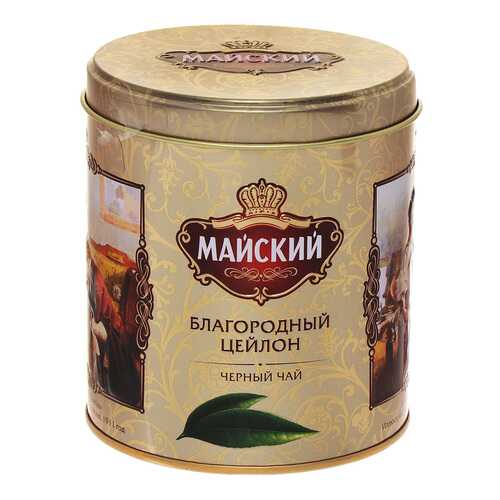 Чай Майский благородный цейлон черный крупнолистовой 90 г в Татнефть