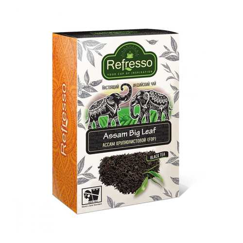 Чай Refresso Assam Big Leaf, черный крупнолистовой, 100 гр в Татнефть