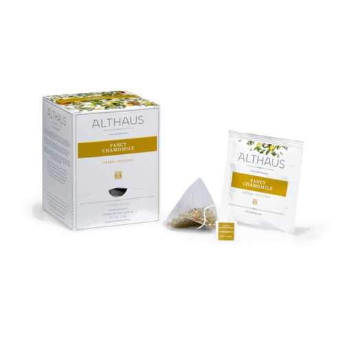 Чай травяной в пирамидках Althaus Fancy Chamomile Благородная Ромашка 15*2.25 г в Татнефть