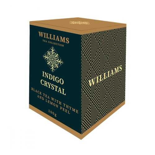 Чай Williams Indigo Crystal черный с чабрецом и цедрой лимона 100 г в Татнефть