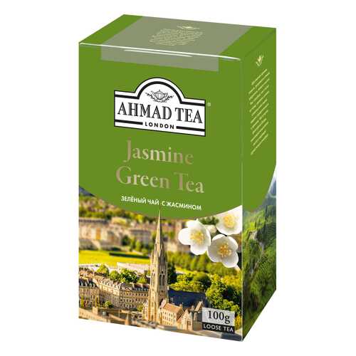 Чай зеленый Ahmad Tea с жасмином 100 г в Татнефть