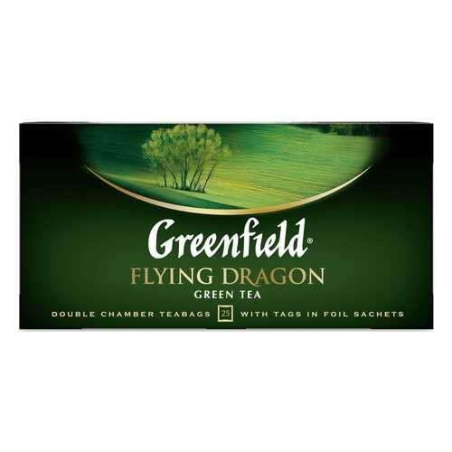 Чай зеленый Greenfield Flying Dragon 25 пакетиков в Татнефть