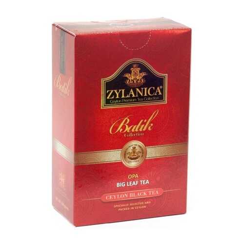 Чай Zylanica Batik Collection черный листовой ОРА 100 г в Татнефть