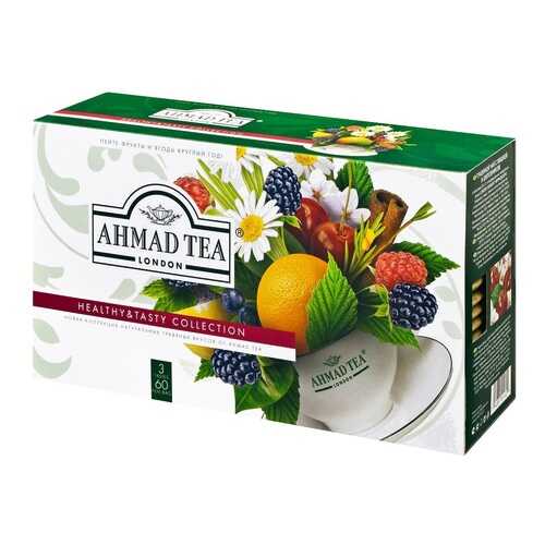 Подарочный набор Ahmad Tea Healthy&Tasty Collection 3 вкуса 60 пак в ассортименте в Татнефть