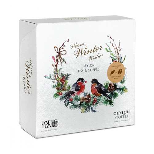 Подарочный набор Jaf Tea Warm Winter Wishes чай черный листовой и кофе зерновой в Татнефть