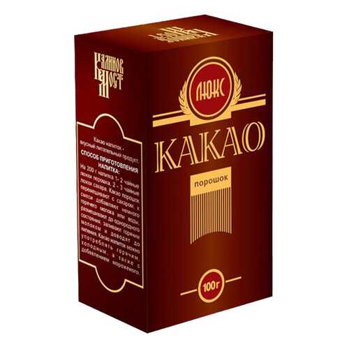 Какао порошок Люкс 100 г в Татнефть