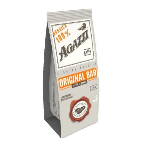 Кофе Agazzi №3 original bar арабика зерно 1 кг в Татнефть