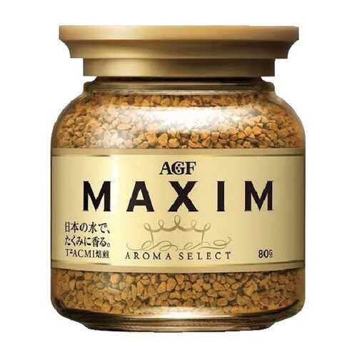 Кофе AGF Maxim растворимый gold blend 80 г в Татнефть
