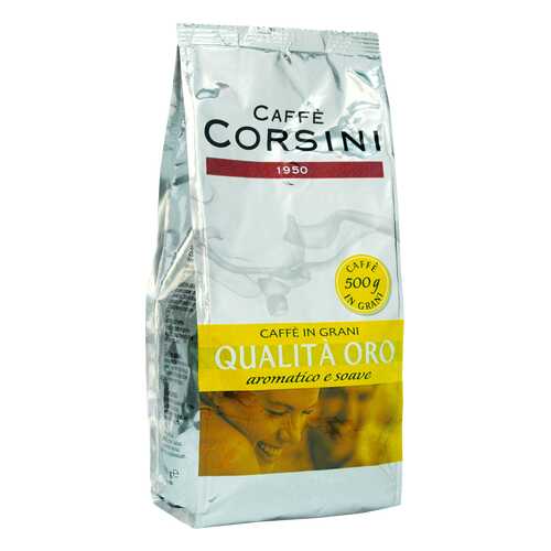 Кофе Caffe Corsini Qualita Oro в зёрнах 500 г в Татнефть