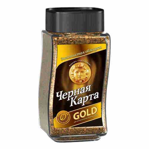 Кофе Черная Карта gold арабика растворимый 190 г в Татнефть