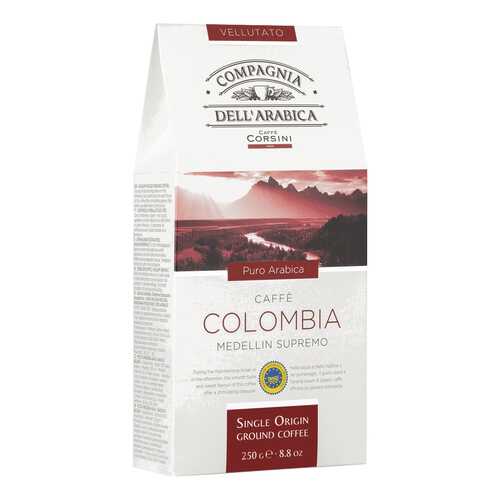 Кофе Dell Arabica Puro Arabica Colombia Medellin Supremo 250г карт/пачка молотый в Татнефть