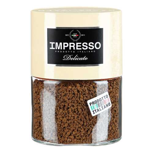 Кофе Impresso деликато растворимый сублимированный 100 г в Татнефть