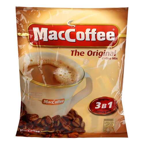 Кофе MacCoffee растворимый 3в1 20 г 25 штук в Татнефть