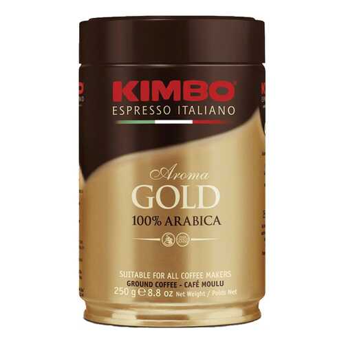 Кофе молотый Kimbo aroma gold arabica 250 г в Татнефть