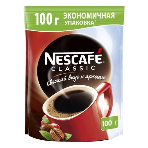 Кофе растворимый Nescafe classic кофе растворимый пакет 100 г в Татнефть