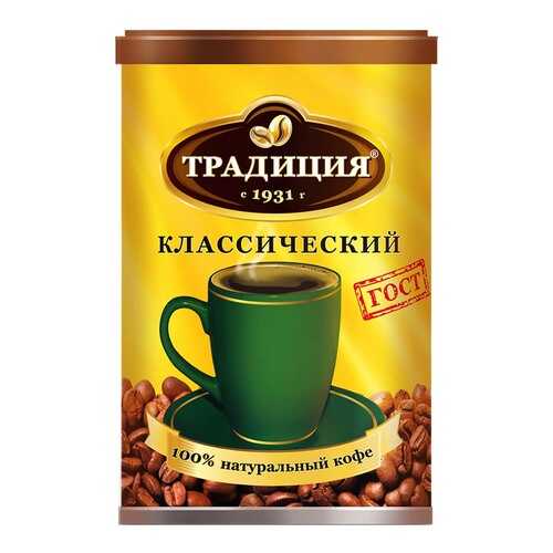 Кофе растворимый Традиция Русский Продукт гранулированный классический 95 г в Татнефть