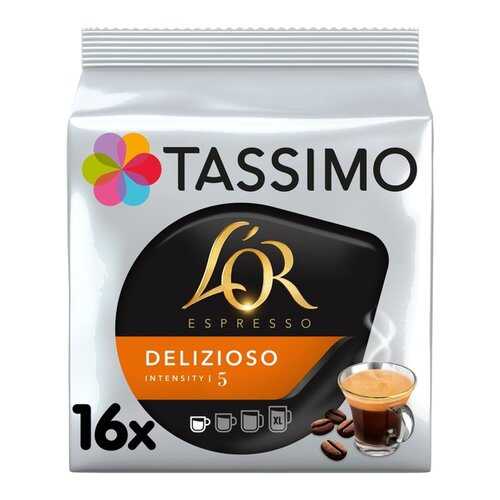 Кофе Tassimo Lor Espresso Delizioso в капсулах 16 шт в Татнефть
